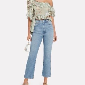 Agolde high waist straight